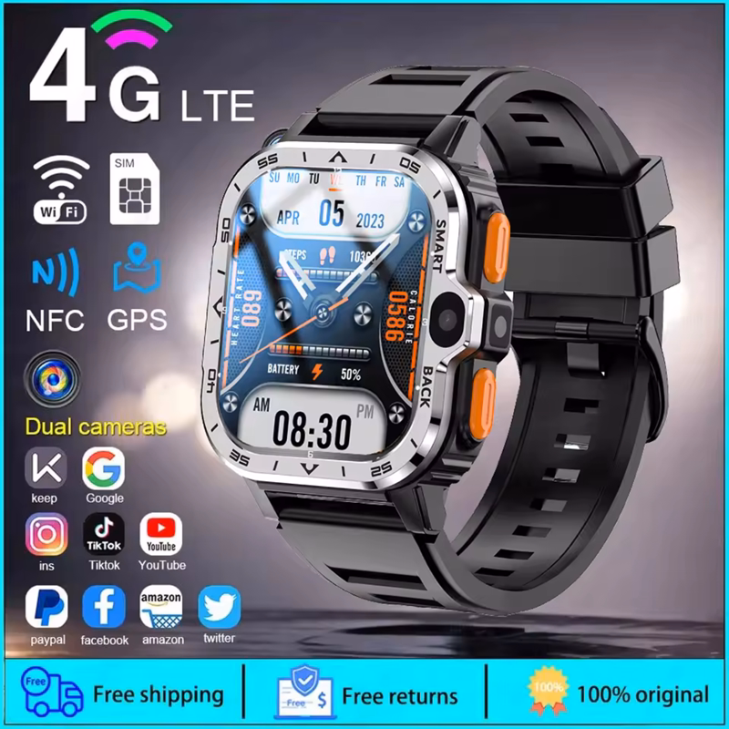 PGD KAVSUMI Android Smart 5G SIM Card Phone Smartwatch