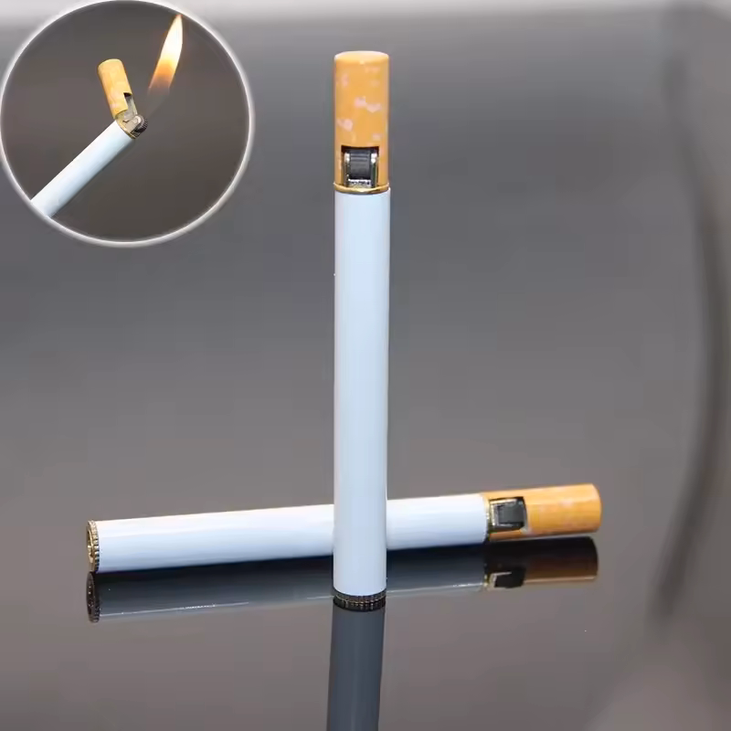 Mini Soft Flame Lighter Cigarette Style Known for Slim Compact Lighters,