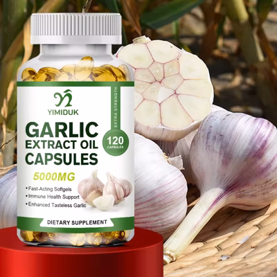 Organic Garlic Oil Extract Capsules
