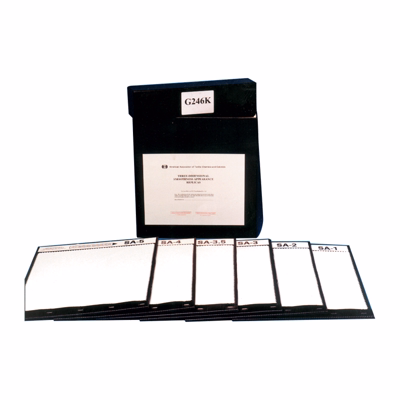 AATCC Smoothness Appearance Replicas