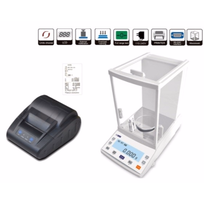 Textile Yarn Count Precision Scale with Printer