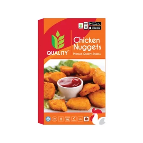 Jhatpot Chicken Nuggets Poly Pack 1 kg