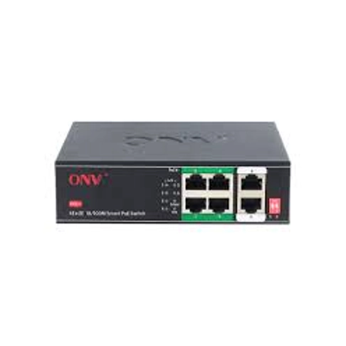 POE 10/100M 6-port smart PoE switch