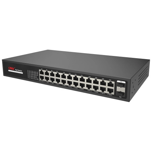 ONV H3024PF 26-Port Full Gigabit SFP PoE Fiber Switch