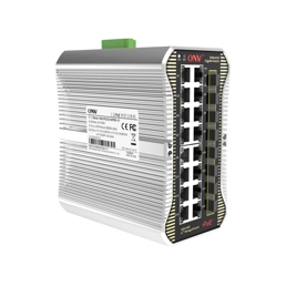 Gigabit 24-port L2+ managed industrial PoE switch (ONV-IPS33024PFM-8F)