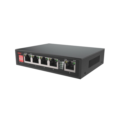 10/100M 5-port smart PoE switch (ONV-POE31004PLD)