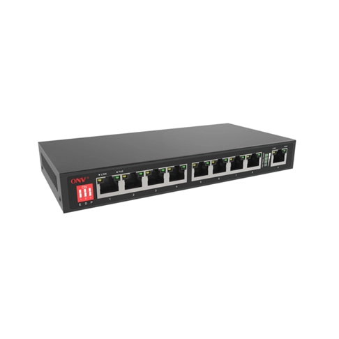 10/100M 9-port smart PoE switch