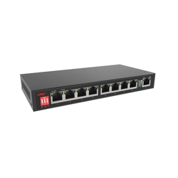 10/100M 9-port smart PoE switch