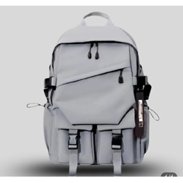 Zebra Fashionable Laptop and Travelling Backpack Gray SZ005