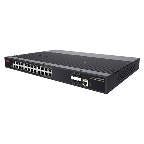 10G uplink 28-port L2+ managed industrial Ethernet switch