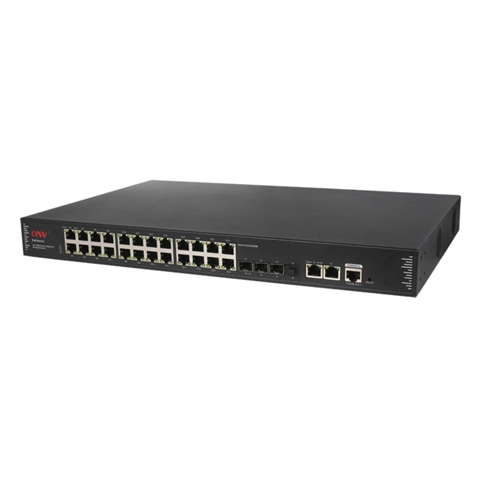 2.5G 30-port L3 managed PoE switch