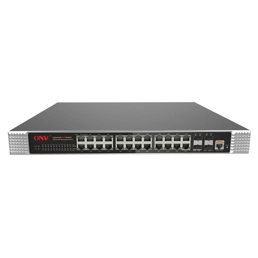 Gigabit 26-port L2+ managed industrial PoE switch