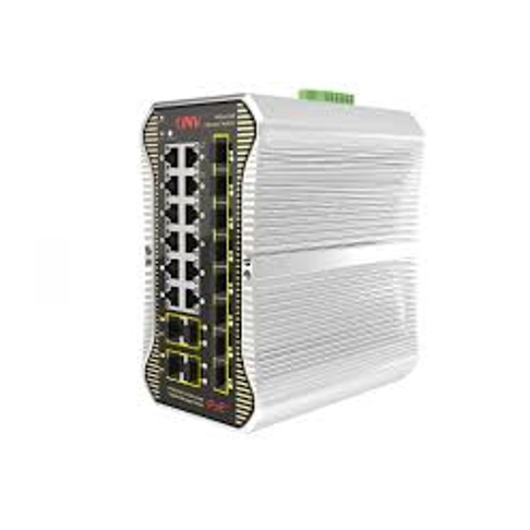 Gigabit 24-port L2+ managed industrial PoE switch