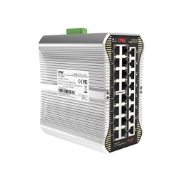 Gigabit 24-port L2+ managed industrial PoE switch