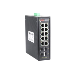 Gigabit 14-port L2+ managed industrial PoE switch
