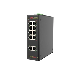 Gigabit 10-port industrial PoE switch