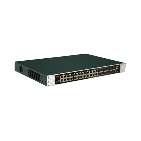 10G uplink 36-port L3 managed industrial PoE switch