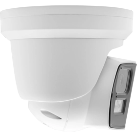 16MP VCA AI Face Detection Human & Vehicle Detection Dual Light dual lens Two Way Audio PoE Turret IP Camera