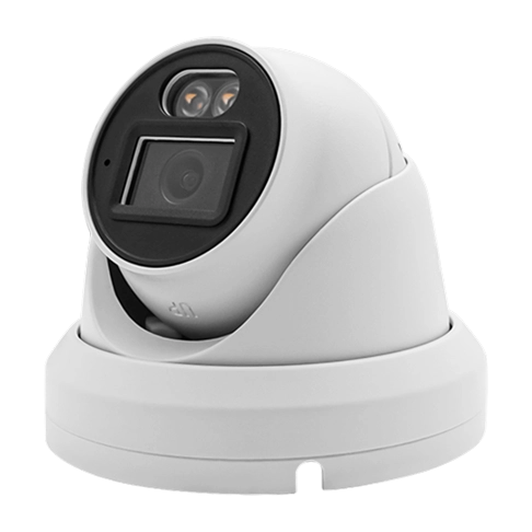 4MP UHD Dual-light Mini Fixed lens Turret PoE IP Camera