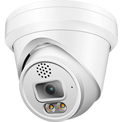 6MP H.265 Human and Vehicle Detection Dual Light Two-way Audio IP66 PoE IP Camera