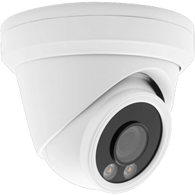 H.265 4K Dual-light Built-in Microphone Turret PoE IP Camera