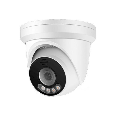 6MP Dual Lights 5X Zoom Motorized Two-way audio Turret IP POE Camera