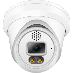 6MP Dual Lights Two way audio Turret IP POE Camera