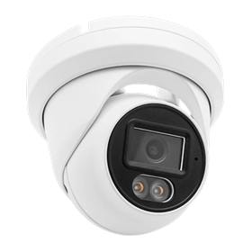 6MP Dual Lights Fixed Lens Mini Turret IP POE Camera