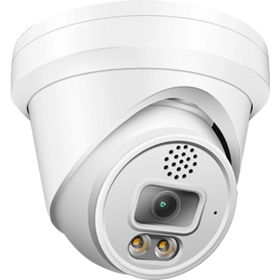 2MP PoE 24/7 Full Color Two Way Audio Turret IP camera