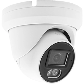 2MP Full Color PoE Mini Turret IP camera with Microphone