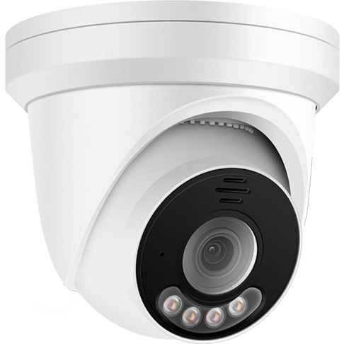 8MP Ultra ColorView 40M Light Distance Turret PoE IP Camera