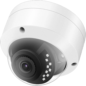 8MP@30fps 4K UHD dome POE IP camera
