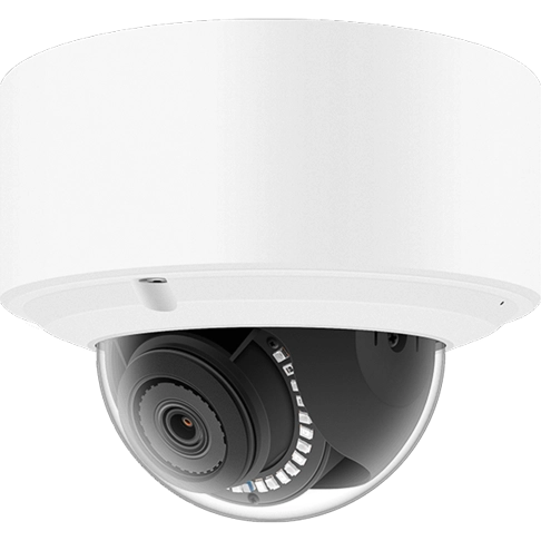 5MP@30fps HD 5X motorized zoom lens dome MULTIFUNCTION POE IP camera
