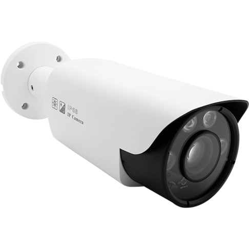 70-80Meters Long IR distance 2.7-13.5mm motorized zoom lens 5MP@30fps HD Bullet IP camera