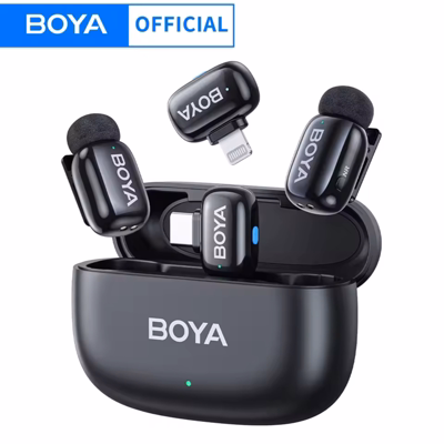 BOYA BOYA Mini Wireless Lavalier Lapel Microphone